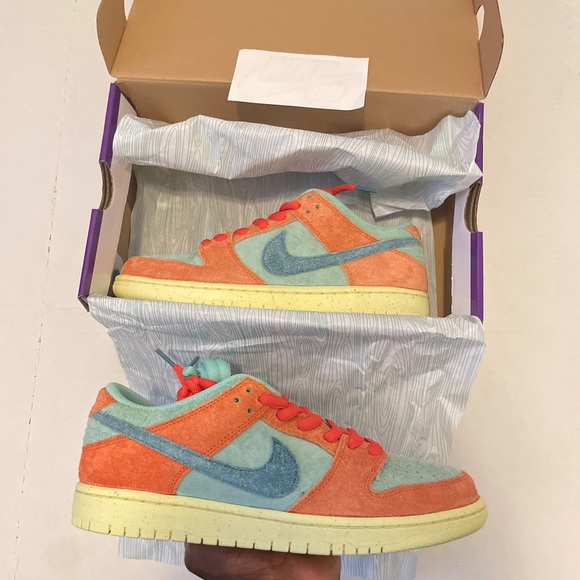 Nike SB Dunk Low Pro Prm "Noise Aqua" - Picture 3 of 5